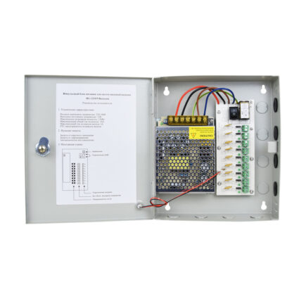 Блок живлення Full Energy BG-1210/9 11-14 В / 10 А на 9 каналів навантаження — изображение 2