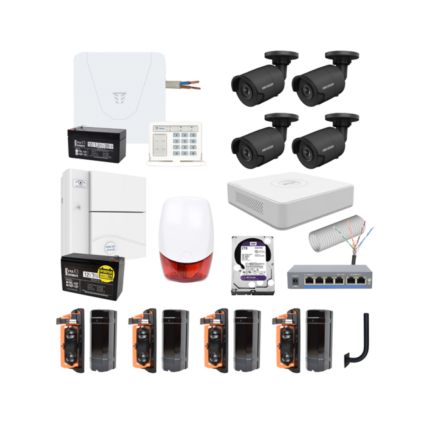 Комплект охоронної системи SUN Light для охорони малих сонячних електростанцій