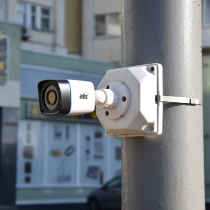 Кронштейн універсальний - монтажна коробка ATIS AB-Q130 біла - Зображення 4