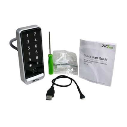 Зчитувач EM-Marine і QR-кодів з клавіатурою ZKTeco QR600-VK-E вологозахищений — изображение 4