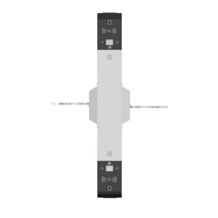 Турнікет розсувний ZKTeco Mars-F1200 з подвійною смугою руху - Зображення 3