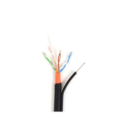 UTP 4*2*0.5-CU PVC-PE MP кат.5е (UTP медь наружный с несущей проволокой) бухта 305м