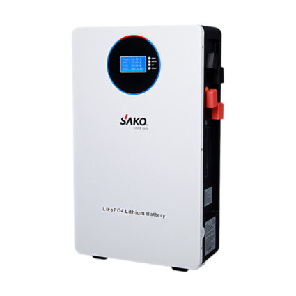 Акумуляторна батарея літій-залізо-фосфатна 100Аг 51.2В 5120Втг Sako SK-51.2V100Ah Li-Sun series LiFePo4 настінний монтаж - Зображення 3
