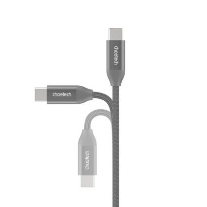 Кабель Choetech ХСС-1035 Black USB-C to USB-C PD3.1 240W 1m - Зображення 4