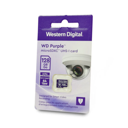 Карта пам'яті Western Digital MICRO SDXC 128GB UHS-I WDD128G1P0C WDC спеціалізована для відеоспостереження - Зображення 2