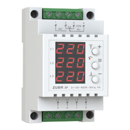 Реле напруги ZUBR 3F 5 Ампер