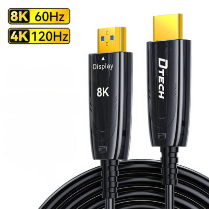 Кабель оптичний HDMI 2.1 100m Dtech DT-HOF8100 - Зображення 5