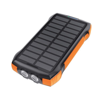 Повербанк з сонячною панеллю 20000mAh Choetech B657 Black PD20W+QC QC3.0 PD3.0 бездротова зарядка - Зображення 2