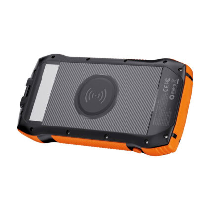 Повербанк з сонячною панеллю 20000mAh Choetech B657 Black PD20W+QC QC3.0 PD3.0 бездротова зарядка - Зображення 3