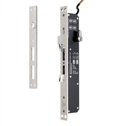 Електроригельний замок YB-241DMD (LED) врізний із подвійним ригелем для системи контролю доступу - Зображення 4
