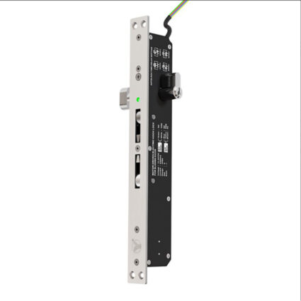 Електроригельний замок YB-241DMD (LED) врізний із подвійним ригелем для системи контролю доступу - Зображення 2