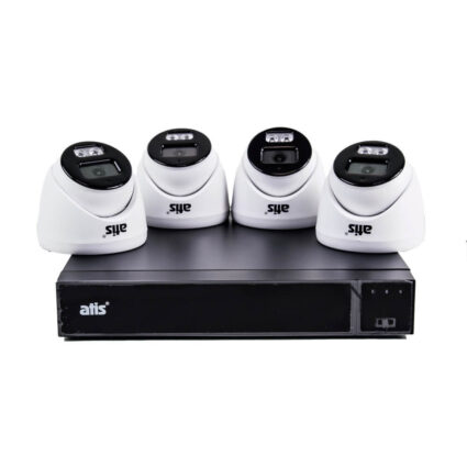 Комплект відеоспостереження ATIS kit 4 int