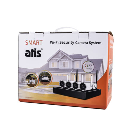 Комплект відеоспостереження ATIS WF 4 kit - Зображення 2