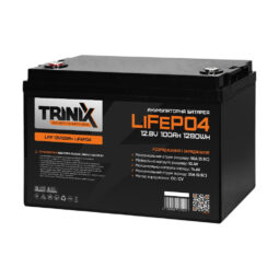 Акумуляторна батарея літій-залізо-фосфатна 12В 100А*год Trinix LFP 12V100Ah LiFePO4