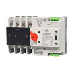 Автоматичний перемикач (АВР) під DIN-рейку Kraft KRF-ATS125A/4p 4 полюси