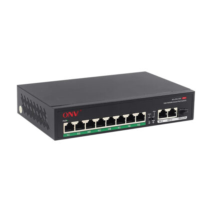 PoE-комутатор некерований 11-портовий ONV-H1108PFD з 8 портами PoE - Зображення 3