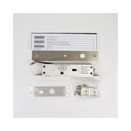 Ригельний замок YB-500A(LED) - 24 V врізний для системи контролю доступу - Зображення 3