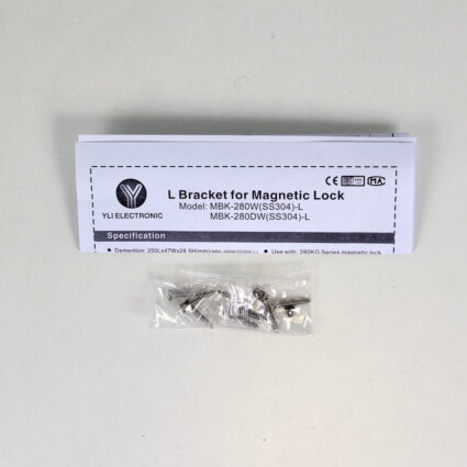 Куток MBK-280W-S(SS304)-L монтажний для системи контролю доступу - Зображення 3