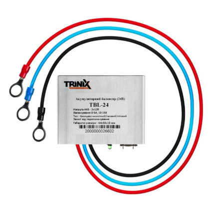 Комплект резервного живлення: високочастотний інвертор 1500VA/1.5kW Kraft + акумуляторна батарея Trinix LFP 12V100Ah LiFePo4 2 шт. - Зображення 4