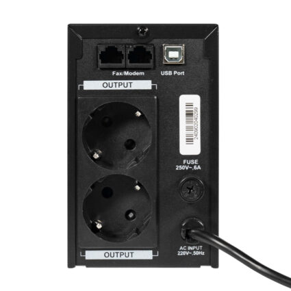 Джерело безперебійного живлення Kraft KRF-1200VA/720W(LED)LiFePO4 UPS - Зображення 3