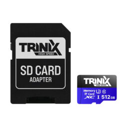 Карта пам’яті Trinix 512GB miсroSDXC з SD-адаптером U3 V30 A1