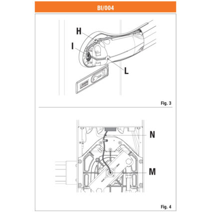 ALED/4C - 4х. метрова світлодіодна стрічка червоного кольору  з кабелем для шлагбауму BIONIK 4, WAY004/GO, BIONIK 6 - Зображення 4