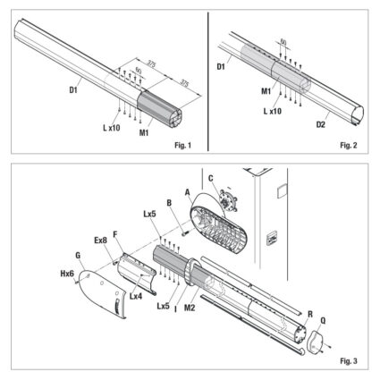 Стріла алюмінієва еліптична Roger Technology BA/128/4 довжиною 4 м для BIONIK 8 — изображение 2