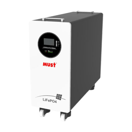 Акумуляторна батарея літій-залізо-фосфатна 300Аг 51.2В 15360Втг Must LP21-48300 підлоговий монтаж - Зображення 4