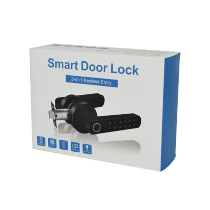 Розумний дверний замок ATIS Lock BT-100-T Black з доступом за відбитком пальця і підтримкою Tuya Smart - Зображення 6