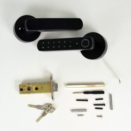 Розумний дверний замок ATIS Lock BT-100-T Black з доступом за відбитком пальця і підтримкою Tuya Smart - Зображення 5