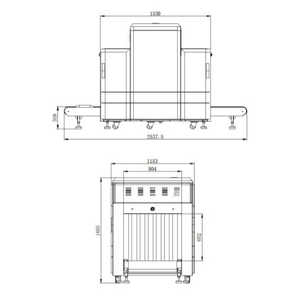Система рентгенівського контролю AOYODI VO-8065A - Зображення 2