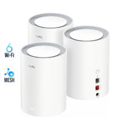 Маршрутизатор WiFi Mesh-система WiFi 6 2.5G Cudy M3000 V2.0 White (3-Pack) 3 штуки дводіапазонні AX3000