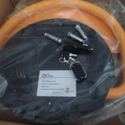 Блокатор паркувального місця, обмежувач паркування, бар'єр паркувальний, автоматичний бар'єр ZKTeco Plock 2 з дистанційним керуванням — изображение 2