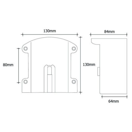 Кронштейн універсальний - монтажна коробка ATIS AB-MAX — изображение 4