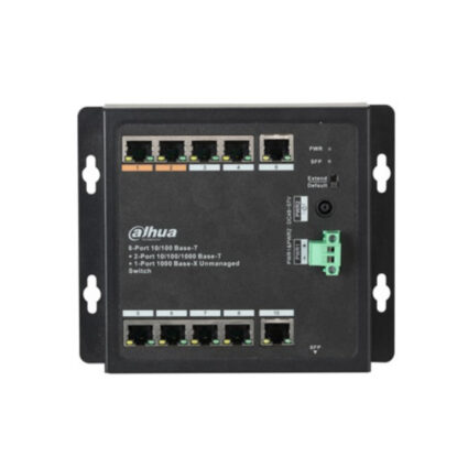 Dahua DH-PFS3111-8ET-96-F PoE Комутатор 8 портів некерований