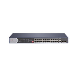 Hikvision DS-3E0528HP-E Hi-PoE Комутатор 24 порти некерований