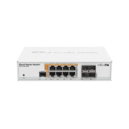 MikroTik CRS112-8P-4S-IN PoE Комутатор 8 портів керований