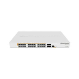 MikroTik CRS328-24P-4S+RM PoE Комутатор 24 порти керований
