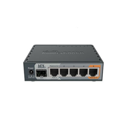 MikroTik hEX S (RB760iGS) 5-портовий Маршрутизатор