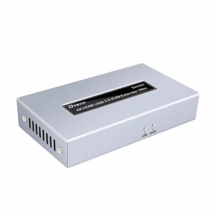 Подовжувач 4K HDMI і USB 2.0 KVM 100m Dtech DT-7051 — изображение 4