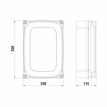 F70/IPU36/BOX Блок управління двома безщітковими двигунами серії IPU Roger Technology — изображение 2