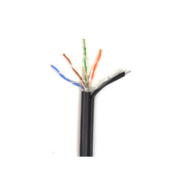 UTP 4*2*0.5-CU PE MP кат.5е (UTP медь наружный с несущей проволокой) бухта 305м