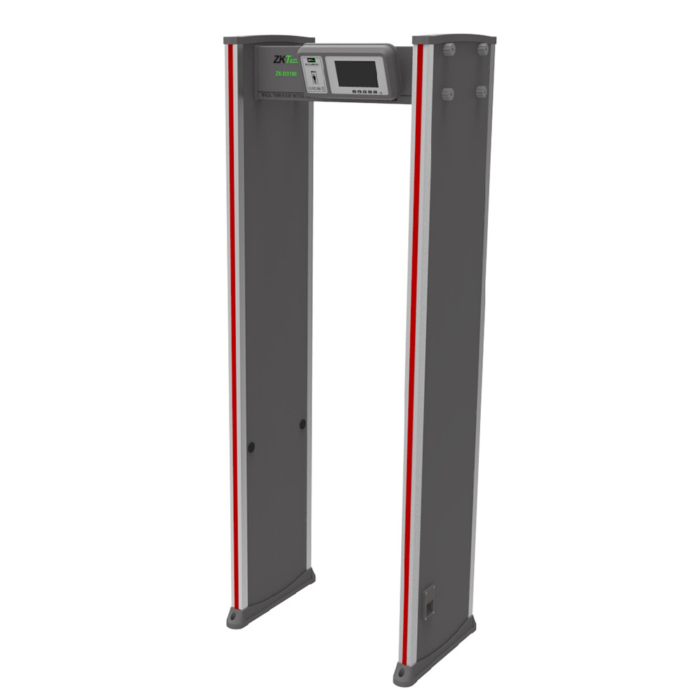 86ec4fc6fc74c99122c97509537c6f8131c4a38983bf8e120402ce946cd4821c Арочний металодетектор ZKTeco ZK-D3180 на 18 зон детекції - Зображення 1