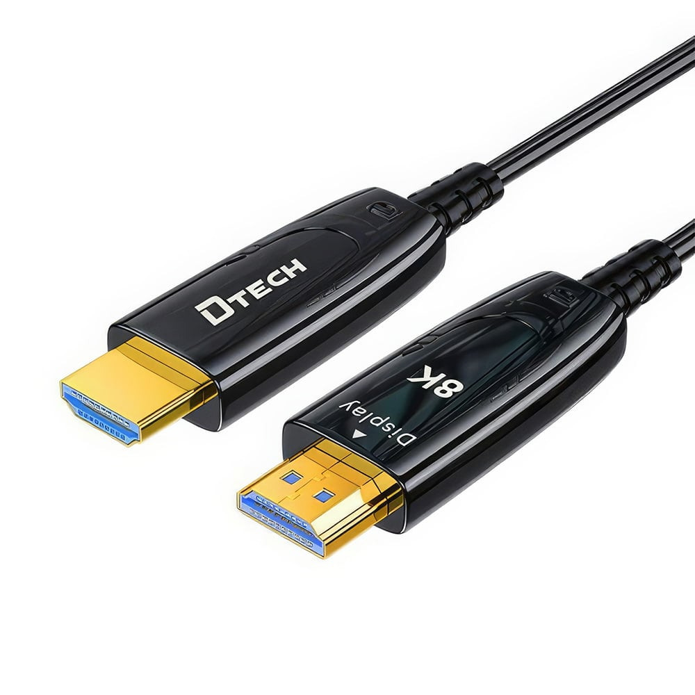 000017299_1_25 Кабель оптичний HDMI 2.1 20m Dtech DT-HOF8020 — изображение 1
