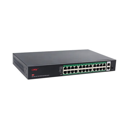 PoE-комутатор некерований 27-портовий ONV ONV-H1024PFD з 24 портами PoE — изображение 3