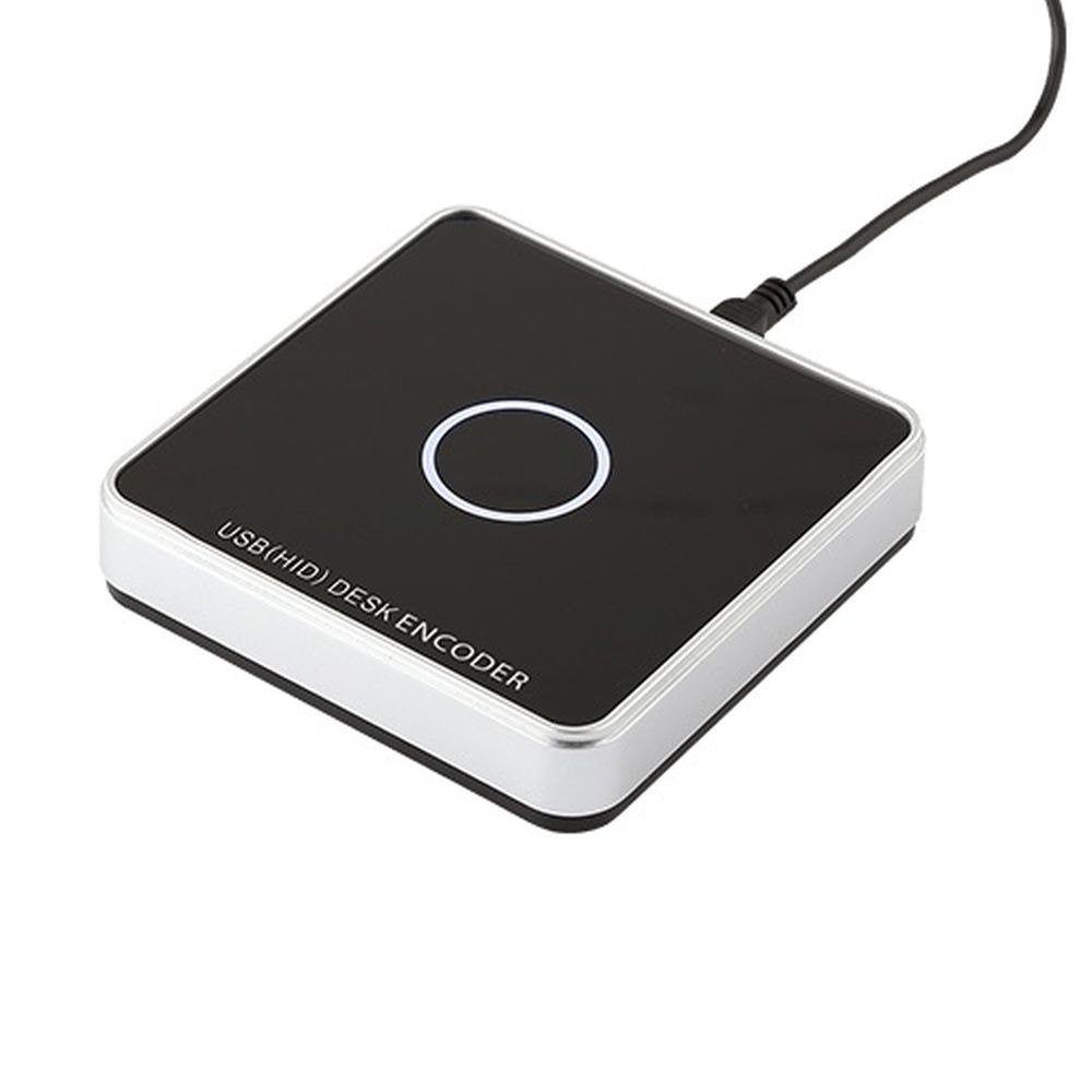 2254e4f0a288051b66375029c16ae22cfb2462e54844b09033412ad047ea41bb USB-кодувальник карт доступу для готелів ZKTeco D147-H - Зображення 1