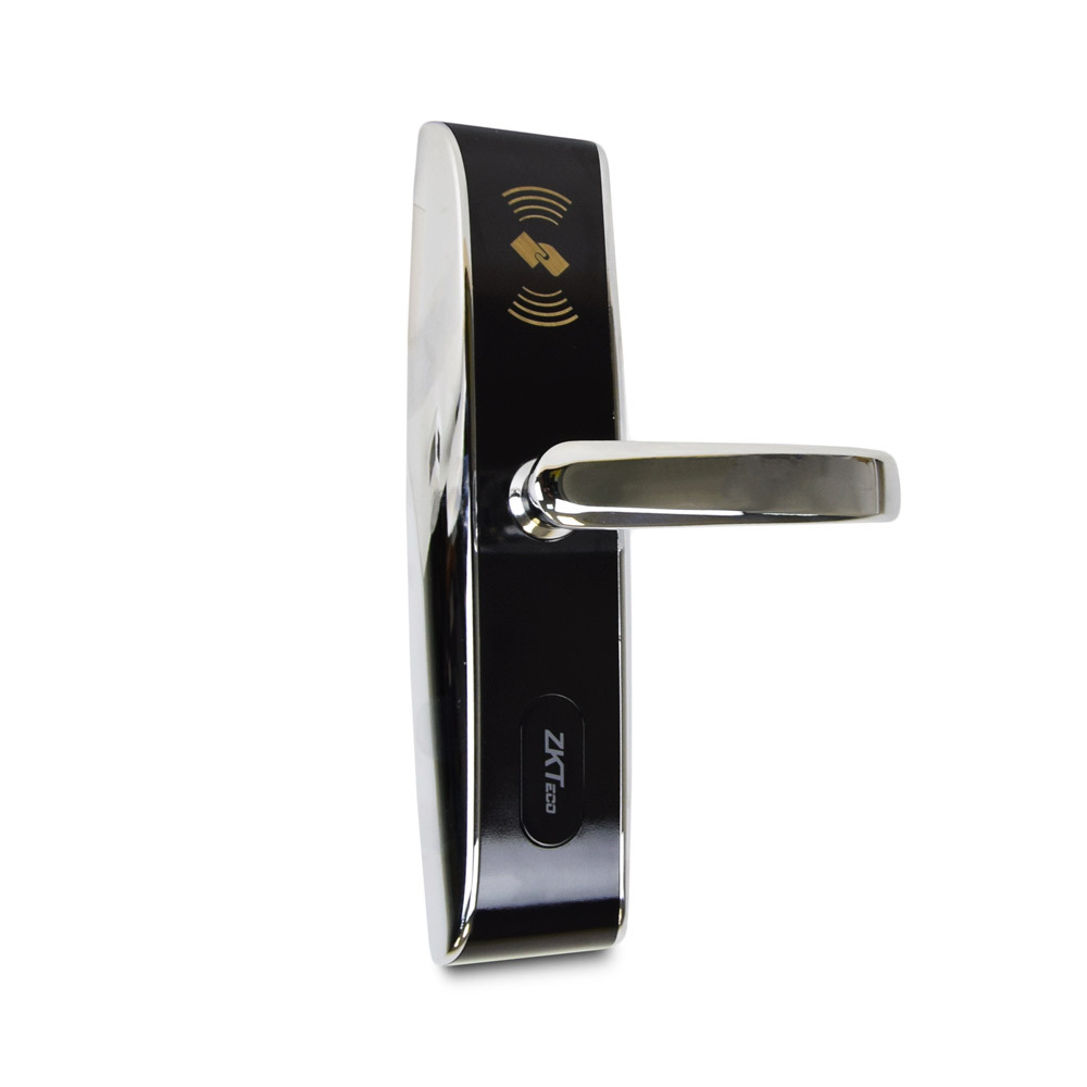 a00dd9f494ed7abc9a71f03af3b2f5f34b92a72cadcc67378758dfa0d8486cb2 Smart замок зі зчитувачем Mifare ZKTeco ZL400 left (для лівих дверей) для готелів - Зображення 1