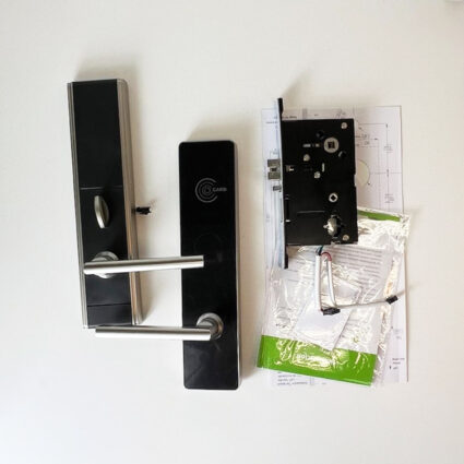 Smart замок зі зчитувачем Mifare ZKTeco ZL500 (для дверей, що відчиняються вліво) для готелів - Зображення 3