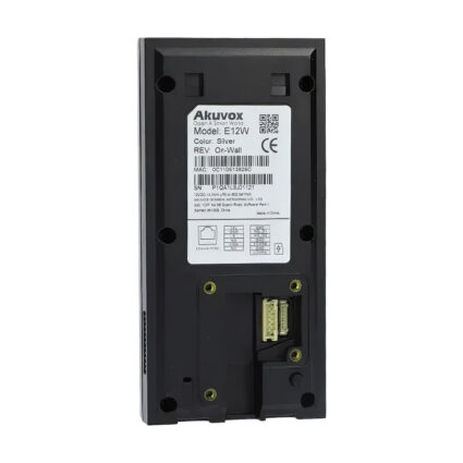 IP-відеопанель з Wi-Fi 2Mp Akuvox E12W SIP зі зчитувачем Mifare / NFC / BLE - Зображення 5