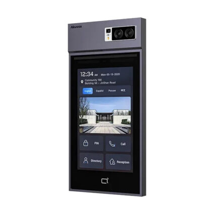 IP-відеопанель багатоабонентська 5Mp Akuvox S539 з екраном 10", розпізнаванням облич та зчитувачем EM-Marine / Mifare / NFC / BLE / QR - Зображення 2